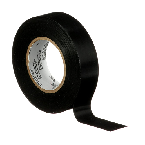 3M Temflex PVC Electrical Tape Black 3/4”x60’x0.007” Atlas