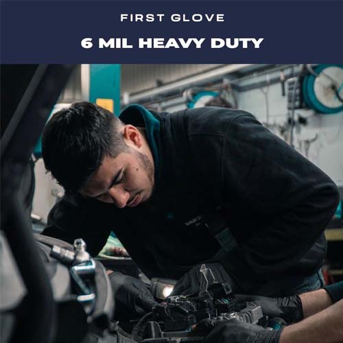 First Glove Volt 6mm Nitrile Gloves Atlas Industrial Supply Trinidad